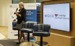 Kate Bingham wows CHN at IQVIA
